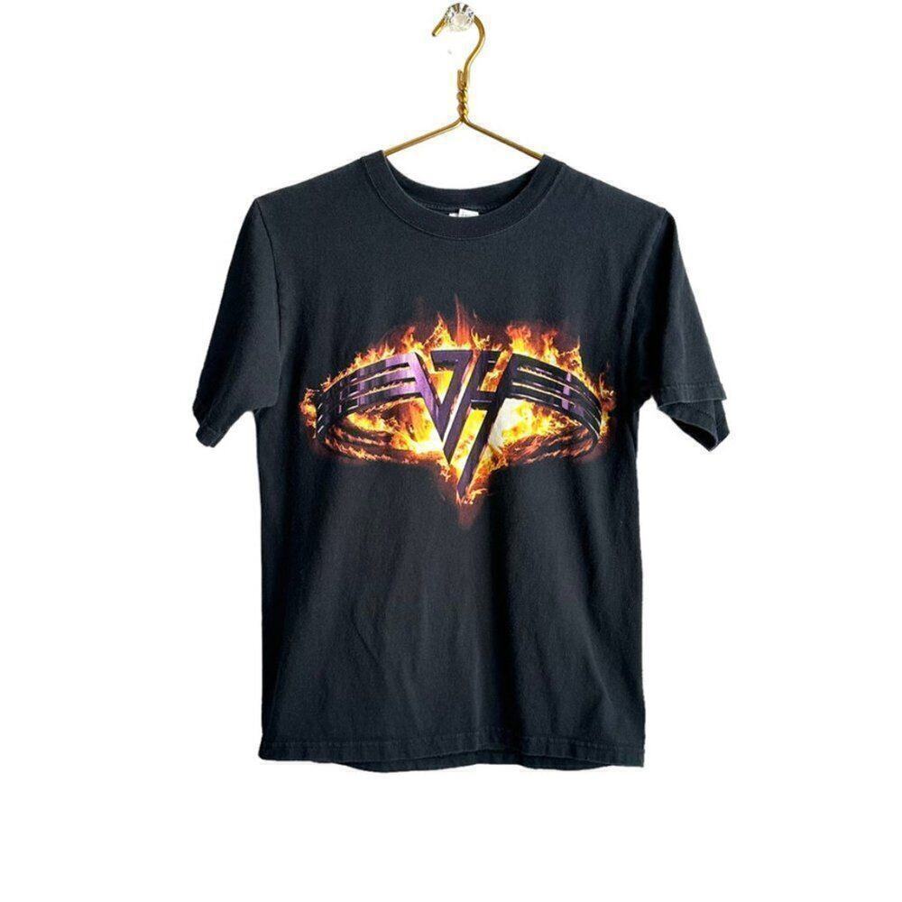 Vintage Van Halen Crew Neck Short‎ Sleeve Tee Women's S 90's
